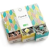 TE ORGANICO - Caja té Orgánico | Surtido de té premium, 6 sabores diferentes | Caja Regalo | 48 bolsitas piramidales