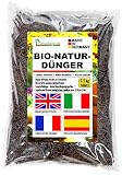Humusziegel - 7.5 kg Pellets Gránulos Orgánicos de Estiércol de Caballo - Bio Fertilizante Organico Natural de Liberacion Lenta- Abono Natural para Vegetales/Hierbas/Flores