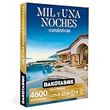 DAKOTABOX - Caja Regalo hombre mujer pareja idea de regalo - Mil y una noches románticas - 4600 estancias en palacios, hoteles de hasta 5*, balnearios y mucho más