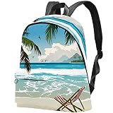 wuqiandian Mochilas para mujeres Hombres Bolsa de viaje Mochila hamaca de playa Mochila Universitaria