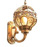 Chao Zan Antiguo Exterior Vaso Apliques de Pared, Vendimia Impermeable Lámpara de Pared Aluminio E27 Linterna moderno, Pasillo Entrada Villa Jardín Patio Camino Yarda puerta de casa balcón terraza