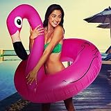 BigMouth Inc Flotador Rosado del Flamenco Piscina