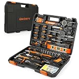 Caja Herramientas GMOKYY de 242 Piezas para Uso Doméstico con Maletín Porta Herramientas Muy Útil para Las Pequeñas Reparaciones Del Hogar