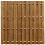 Furnituredeals Malla para cercas Panel de ocultacion Vertical de Madera cercas para Jardin