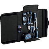 Bosch Professional- Set de herramientas de mano 16 pzs (destornilladores, alicates, cúter, cinta métrica, en estuche)