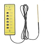 Bluelover Probador Eléctrico del Voltaje De La Cerca De La Granja Esgrima La Herramienta del Energizador De La Cuerda De La Cinta del Alambre Polivinílico