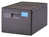 CAMBRO - Contenedor isotérmico con carga superior Cam Gobox GN 1/1 46 L - 60 x 40 x 31,6 cm (M.Ext) - 53,8 x 40 x 25,3 cm (M.Int) - Negro