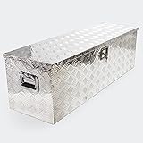 Caja para Herramientas aluminio metal grande Almacenaje Transporte tool box