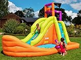 BeBop Barco Pirata Inflable tobogán de Agua Inflable y Piscina para niños