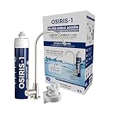 Filtro de agua bajo encimera de doble acción con grifo. Osiris-1. Reduce cloro, sabores y olores del agua. Bbagua.