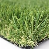 Decorspace - Césped artificial de efecto realista para exteriores, 4 matices (35 mm, 10 x 2 m)