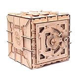 Encryptex Caja Misteriosa Puzzle 3D - Juego de Construcción Rompecabezas Madera Creativo para Adultos - Caja Secreta Fuerte Seguridad Tesoro Escape Room(Treasure Box)