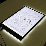Caja de Luz Para Calcar,LED Light Tracing Pad,Dibujo Copiadora Escritorio Protección Ojos Diseño A4 Tacto Ligereza Ajustable Inteligente para el artista Cartón Hacer Sketch Diseño(Professional)