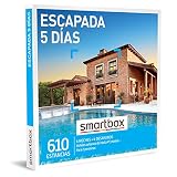 Smartbox - Caja Regalo Escapada 5 días - Idea de Regalo para Novios - 4 Noches con Desayuno para 2 Personas