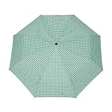CHJJHH Paraguas Paraguas De Celosía con Tres Pliegues para Mujer Mango De Madera Regalos Paraguas Paraguas De Viaje Portátil Plegable Manual A