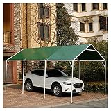 UFFD Cochera de Servicio Pesado, toldos portátiles, Tienda de Garaje, Refugio de Bote con Vigas Triangulares reforzadas. (Color : Red, Size : 3.1mx5.3m)