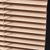 Persianas Enrollables Veneciana Color de Madera Apagón de Persianas Venecianas, Parasol Horizontal Mini Persiana para Interior y Exterior, Cortina de Ventanas de Sala de Estar/Balcón