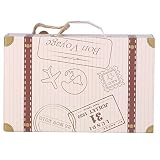 MAGT Caja Maleta Regalo, 50pcs/Set Mini Caja Maleta Carton Maleta Elegante Caja de cartón portátil Caja de Dulces Novela Caja Grande Carton Regalo para el cumpleaños del Banquete de Boda