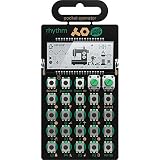 Teenage Engineering PO-12 Rhythm - Caja de ritmos, negro y verde