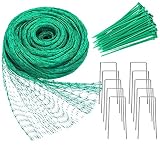 YHmall Malla Antipájaros 2 x 15M Red para Pájaros Estanque Multiusos Malla de Protección de PE para Frutas Plantas Verduras Jardín