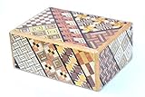 LOGICA GIOCHI Art. Cofre Yosegi 10 - La Caja Secreta - Rompecabezas de Madera - Caja Japonesa 10 Etapas