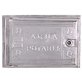 Wolfpack Linea Profesional 4090505 Puerta Contador Agua Aluminio 300x400, Multicolor