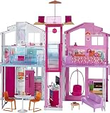 Barbie Supercasa, Casa de muñecas con accesorios (Mattel DLY32)