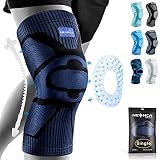 NEENCA Rodilleras, rodilleras de compresión con almohadilla de gel de rótula y estabilizadores laterales de resorte, protector de rodilla de grado médico para correr, desgarro de menisco, artritis