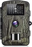 SUNTEKCAM Cámara de Caza 36MP 1520P Camara Fototrampeo, Caza Visión Nocturna 940nm sin Brillo IR LED Gran Angular 0.2s de Tiempo Activación Impermeable IP66 Cámara de Monitoreo de Vida Silvestre