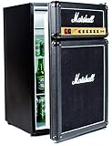 Marshall MRFRIDGE44-2019 - Armario refrigerador (eficiencia energética: F (A - G) 114 l, soporte de pie), color negro