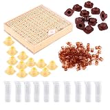 Kit de Cría de Abeja Reina 1 Caja de Cría de Reina 110 Copas de Célula 12 Bloques de Barra de Célula y Casquillos 10 Cajas de Rodillos de Pelo