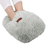 GYAM Calentador pies eléctrico con calefacción, Almohadilla térmica para pies con Bolsa Agua Caliente Recargable incorporada, Que se Utiliza para Calentar Las Manos, los pies,Verde