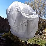 Mengxin 2 x 5m Tela Antiheladas para Plantas Protectores para Plantas Cubre Plantas Invierno para Plantas de Jardín y Verduras Germinación de Semillas
