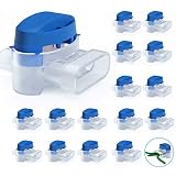 KLYNGTSK 20 PCS Conector de Cable Terminales para Robot Cortacésped Conectores de Cable Relleno de Resina Bloque de Terminales Cable Perimetral Robot Cortacesped para Automower Cables Jardines