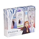 Corine de Farme - Caja de regalo de Frozen | Perfume infantil | Gel de ducha | Pasador y pulsera para niños | Fabricación francesa