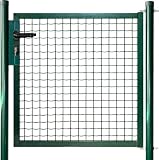 Puerta peatonal de la cerca mod. Tivoli 100X145H cm Verde Papillon