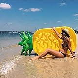 Piña Hinchable Colchonetas Piscina, Inflable Flotador Gigante de Piña para Adulto