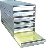 dutscher 049630 - Estantería para nevera (4 paquetes de 540 mm de profundidad, capacidad 32 (8)