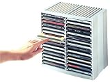 Fellowes CRC98230, Caja de almacenaje de CD, color gris