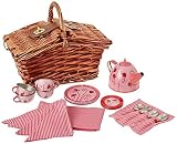 Cesta Pic-nic con Set de Té Mariquitas