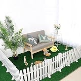 Cañizo Jardin Ocultacion Vallas para Jardin Interior al Aire Libre Decorativo PVC plástico Animal Barrera jardín Vallas Decorativas Valla de jardín Valla de piquete llxyzrzbhd162(Color:50x30cm;Siz