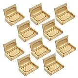 10 Pack Pendrive de Madera Memoria Flash USB 16 GB + 10 Piezas Cajas para Pendrive USB de Regalo