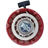 Arrancador de retroceso,Gx160 5.5HP Gx200 6.5HP Generador de jardín Motor Motor Cortacésped Piezas Rojo para Honda