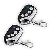 Shop-Story – 2 mandos a distancia universal para copiadora Az Remote 433,92 MHz portal garaje alarma luz ...