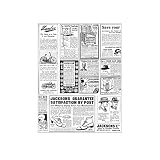 Envoltorios para Hamburguesas Times, 32 G/M2, 28 x 34 cm, Set de 1000, Blanco