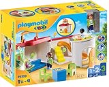 PLAYMOBIL 1.2.3 70399 Guardería Maletín, A partir de 18 meses