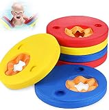 Flotador de Brazos para Niños, 6 Piezas Discos Flotantes, Flotadores de Espuma, Colores Brillantes, Fáciles de Identificar, para niños 3-6 años Aprender a Nadar Actividades de Playa Piscina