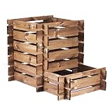 Catral COMPOSTADOR Madera FARMBOX 60X65X90 CM