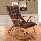 Ommda Cojin Tumbona Jardin Triangular Cojin Trona Silla Jardin café 120x50x8cm