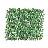 XIANGE100-SHOP Vallas Decorativas Cerca retráctil Ajustable Hoja Artificial Edificios de jardín Enrejado Decoración Privacidad Expansión de Madera Paisajismo de Madera Balcón de Animales